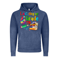 Vintage Denim last day of sixth grade Vintage Hoodie - Artiststas
