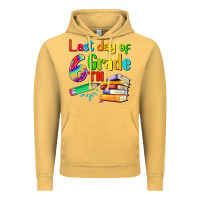 Vintage Mustard last day of sixth grade Vintage Hoodie - Artiststas