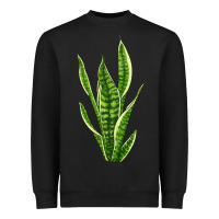 Black snake plant Heavyweight Sweatshirt - LillyAllenDesigns