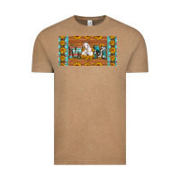 Vintage Coffee mom goat sunflowers license plate Vintage Tee - Artiststas
