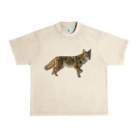 Sandshell coyote Urban Heavy Tee - LillyAllenDesigns