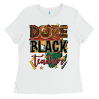 Dope Black Teacher Ladies Tee | Teevron