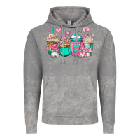 Cloud Rock valentines day gnomes coffee cups Vintage Hoodie - Jasminsmagicworld