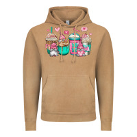 Vintage Camel valentines day gnomes coffee cups Vintage Hoodie - Jasminsmagicworld
