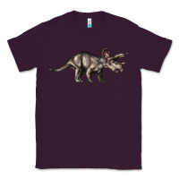 Plum Triceratops Horridus Classic Tee - LillyAllenDesigns