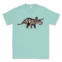 Seafoam Triceratops Horridus Classic Tee - LillyAllenDesigns