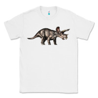 White Triceratops Horridus Classic Tee - LillyAllenDesigns