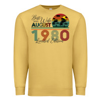 Antique Gold Best Wife Since August 1980 Limited Edition Premium Sweatshirt - Bettercallsaul
