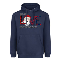 Navy For The Love Of The Christmas Heavyweight Hoodie - Bettercallsaul