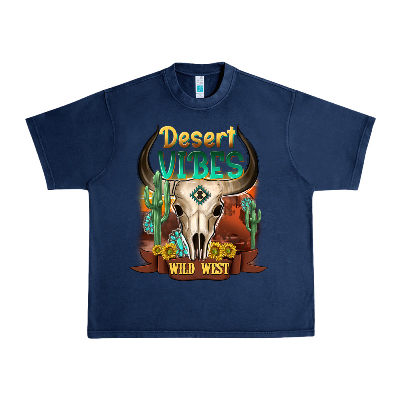 Desert Vibes Wild West Urban Heavy Tee by NancyCooperArtShop | Teevron
