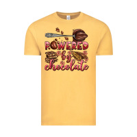 Vintage Mustard powered by chocolate Vintage Tee - AdoDesignShop