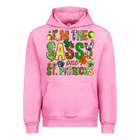 Fuchsia Pink I'm the sassy one St. Patrick's Urban Hoodie - HowdyJamesFarm