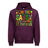 Mauve Wine I'm the sassy one St. Patrick's Urban Hoodie - HowdyJamesFarm