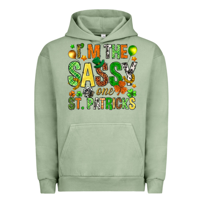 I'm The Sassy One St. Patrick's Urban Hoodie by HowdyJamesFarm | Teevron