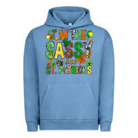 Pigment Pebble Blue I'm the sassy one St. Patrick's Urban Hoodie - HowdyJamesFarm