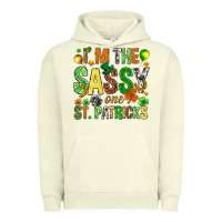 Pigment Pistachio I'm the sassy one St. Patrick's Urban Hoodie - HowdyJamesFarm
