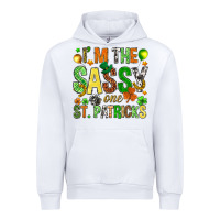 White I'm the sassy one St. Patrick's Urban Hoodie - HowdyJamesFarm