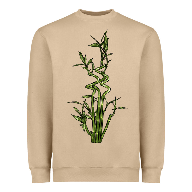 Lucky Bamboo Heavyweight Sweatshirt by LillyAllenDesigns | Teevron