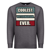 Charcoal Heather coolest veterinarian ever Premium Sweatshirt - Bettercallsaul