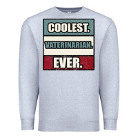 Heather Grey coolest veterinarian ever Premium Sweatshirt - Bettercallsaul