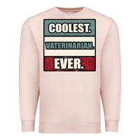 Pale Pink coolest veterinarian ever Premium Sweatshirt - Bettercallsaul
