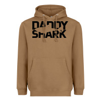 Toasted Coconut Daddy Shark Heavyweight Hoodie - Bettercallsaul