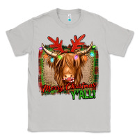 Moon Dust merry christmas y'all highland cow Classic Tee - Jasminsmagicworld