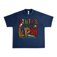 Navy santa's favorite lpn Urban Heavy Tee - Jasminsmagicworld