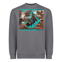 Storm western rodeo bullfighter serape leopards turquoise's gliterrs Heavyweight Sweatshirt - BarkalooDesign