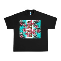 Black floral mama Urban Heavy Tee - AdoDesignShop