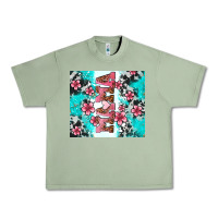Oil Green floral mama Urban Heavy Tee - AdoDesignShop