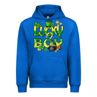Cobalt Lucky Boy St. Patrick's Day Urban Hoodie - HowdyJamesFarm