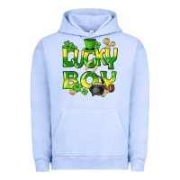 Pigment Grape Ice Lucky Boy St. Patrick's Day Urban Hoodie - HowdyJamesFarm