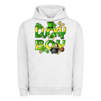 Pigment Lunar Rock Lucky Boy St. Patrick's Day Urban Hoodie - HowdyJamesFarm