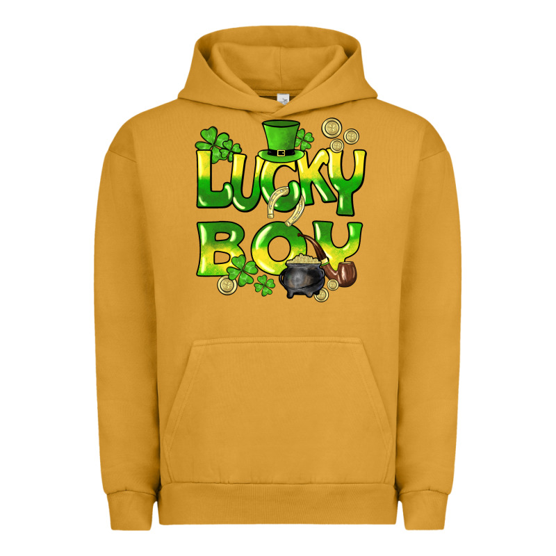 Lucky Boy St. Patrick's Day Urban Hoodie by HowdyJamesFarm | Teevron