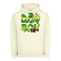 Pigment Pistachio Lucky Boy St. Patrick's Day Urban Hoodie - HowdyJamesFarm
