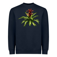 Navy Bromeliads Heavyweight Sweatshirt - LillyAllenDesigns