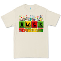 Bone Black the prime element juneteenth Premium Tee - Zillion Design Studio