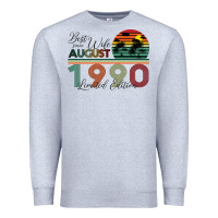 Heather Grey Best Wife Since August 1990 Limited Edition Premium Sweatshirt - Bettercallsaul