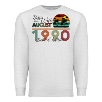 Oatmeal Heather Best Wife Since August 1990 Limited Edition Premium Sweatshirt - Bettercallsaul