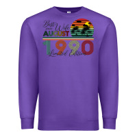 Purple Best Wife Since August 1990 Limited Edition Premium Sweatshirt - Bettercallsaul