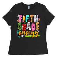 Black fifth grade energy Ladies Tee - texasbilliewilder