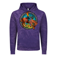 Cloud Purple gemstone rodeo Vintage Hoodie - JahusDesignShop