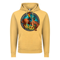 Vintage Mustard gemstone rodeo Vintage Hoodie - JahusDesignShop