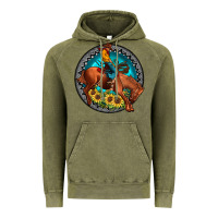 Vintage Olive gemstone rodeo Vintage Hoodie - JahusDesignShop