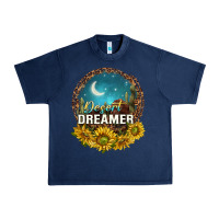 Navy desert dreamer Urban Heavy Tee - NancyCooperArtShop