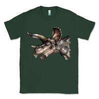 Sports Green Triceratops Horridus Face Classic Tee - LillyAllenDesigns