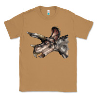 Toasted Coconut Triceratops Horridus Face Classic Tee - LillyAllenDesigns