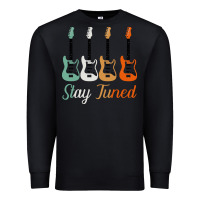 Black Bass Guitar Vintage Funny Bass Player Bassist Premium Sweatshirt - Bettercallsaul