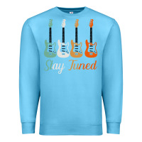 Ocean Blue Bass Guitar Vintage Funny Bass Player Bassist Premium Sweatshirt - Bettercallsaul